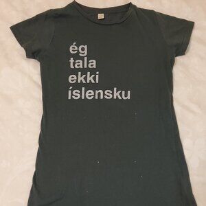 I Don't Speak Icelandic Novelty Shirt